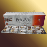 Fefolvit Capsules ร 56 | Iron and Vitamins