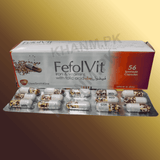 Fefolvit Capsules × 56 | Iron and Vitamins